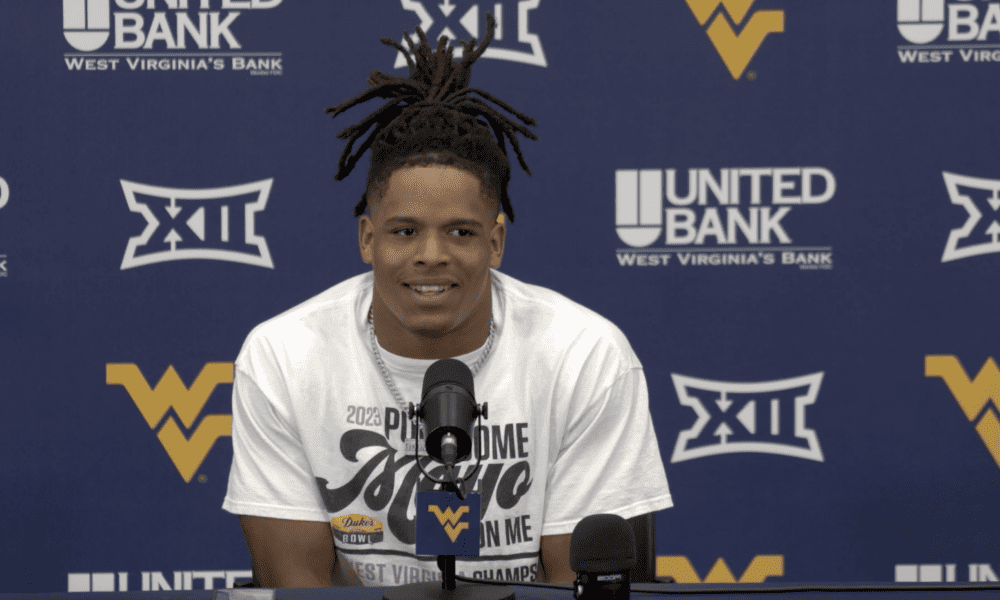 WVU Football RB Jahiem White